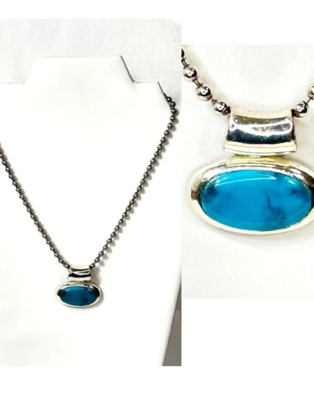 Alpaca silver and turquoise 18